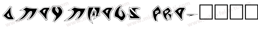 Anoynmous Pro字体转换